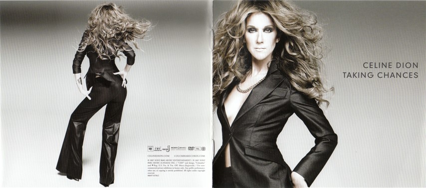 Celine Dion  Taking Chances; Deluxe Edition : Front + Inlay